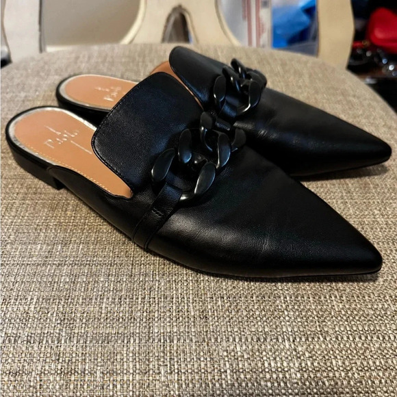 Linea Paolo ADORA Resin Chain Keeper Mules Size 9M - Picture 3 of 8